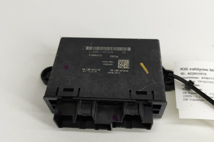 Alt modul de control FORD USA Mustang Mach-E 2020 OEM: LJ8B-14F0008-AE 22051910