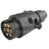 Stecher 7 Pini Herth+Buss 12V Mufa Tip N ISO 1724 Corp Plastic Conector Electrica Remorca