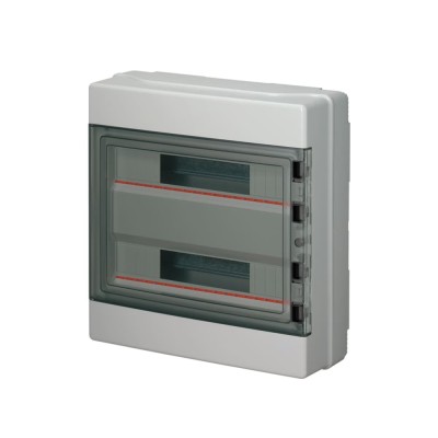 Tablou electric aplicat Elettrocanali 36 module (2x18 module) 400x400mm IP65 foto