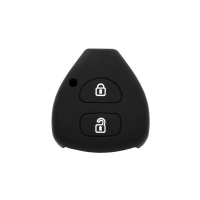 Husa pentru cheie Toyota Urban Cruiser, Verso, MR2, Celica - Techsuit Car Key Case (3006.02) - Black foto