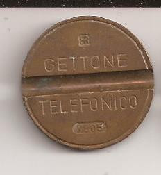 Moneda / Jeton Telefonic GETTONE TELEFONICO - ITALIA 7805 foto