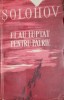 EI AU LUPTAT PENTRU PATRIE, Tineretului