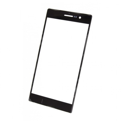Geam Sticla Huawei Ascend P7, Negru foto