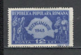 Romania.1948 Recensamintul YR.130, Nestampilat