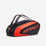 Geantă Tenis Thermobag XL PRO 12R Negru-Portocaliu, Artengo