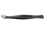 Pensetă ESD Bernstein 105mm, Capăt Lopăţică, Precizie Antistatică