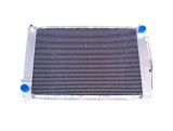 Radiator racire Renault Clio 3, 05.2005-2013, motor 1.6, 82 kw, benzina, cutie manuala/automata, cu AC, cu condensator cu uscator 509x382x38 mm, alum