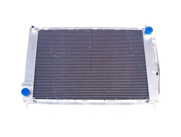 Radiator racire Renault Clio 3, 05.2005-2013, motor 1.6, 82 kw, benzina, cutie manuala/automata, cu AC, cu condensator cu uscator 509x382x38 mm, alum