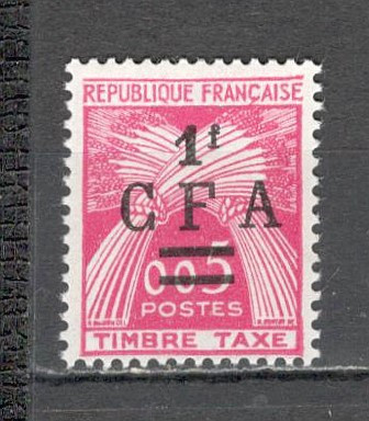 Reunion.1963 TIMBRE FRANTA:Porto-supr. SR.250