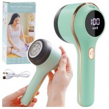 Aparat electric pentru scame cu 3 viteze, verde, Lean 26190