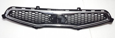 Grila radiator Kia Picanto (Ta), 06.2011-, Cu Rama Cromata, Cu 5 Usi, 86350-1Y000 foto