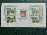 Portugalia 1988 - castele, bloc stampilat