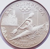 52 Andorra 20 diners 1989 1992 Summer Olympics km 57 UNC argint, Europa