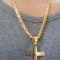 Lant +medalion INOX placat =70 ron