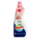 Balsam Concentrat Haine Sano Maxima Baby, 1 L, Parfum Delicat, Balsam Rufe, Balsam Haine, Balsam Concentrat Rufe, Balsam pentru Haine, Balsam Delicat,