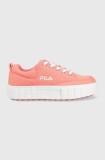 Fila tenisi Sandblast femei, culoarea roz