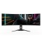 Gigabyte monitor gaming 49&quot;, display 1,196.7 x 339.2 mm, Backlight