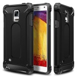 Cumpara ieftin Husa pentru Samsung Galaxy Note 4 N910, Techsuit Hybrid Armor, Black