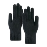 Manusi unisex Techsuit, negru, 22cm, ST0012
