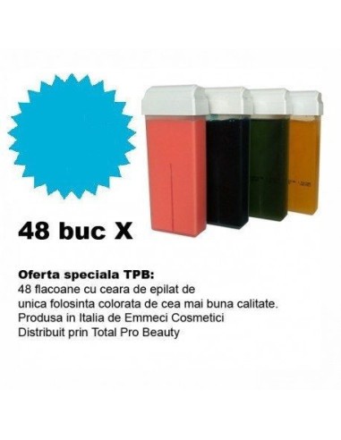 Set 48 Cartuse Ceara Epilare Colorata