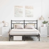 VidaXL Noptiere, 2 buc., alb, 38x35x56 cm, lemn prelucrat