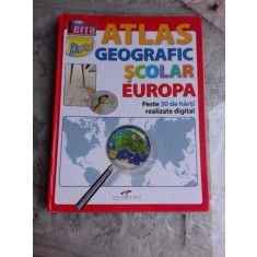 ATLAS GEOGRAFIC SCOLAR, EUROPA