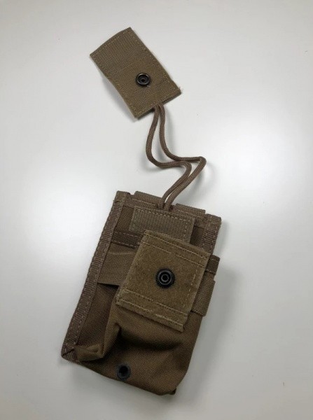 Small Radio Pouch MOLLE - Coyote [INVADERGEAR]