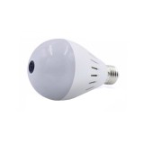 Bec White Cu Camera HD IP Wireless, unghi 360 grade, urmarire LIVE WIFI pe telefon + Cadou Bratara cu fir negru si steluta
