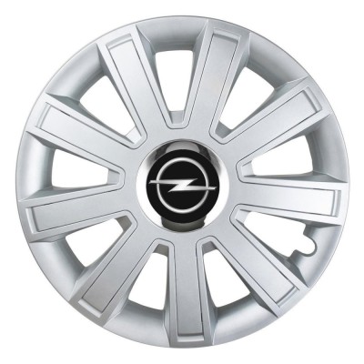 Set 4 Capace Roti pentru Opel, model Flash Gray, R16 foto
