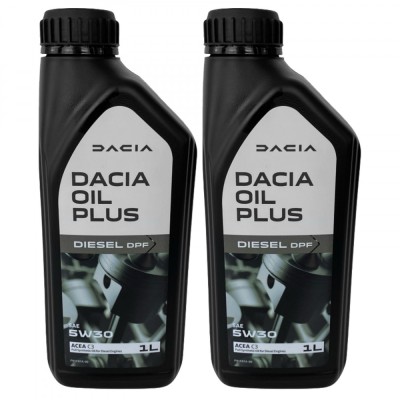 Pachet 2 litri Ulei Dacia Oil Plus DPF Diesel 5W30 foto