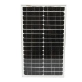 Panou solar fotovoltaic monocristalin 50W 400x670x25 mm Breckner Germany