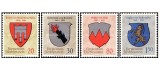 Liechtenstein 1964 - steme, serie neuzata