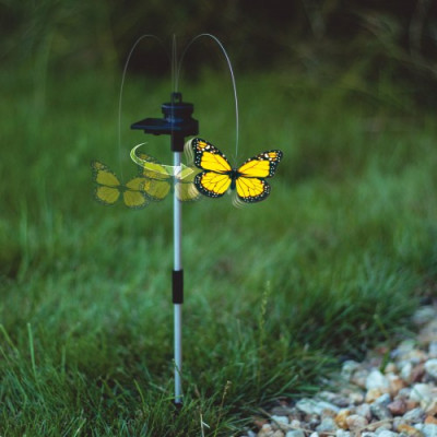 Fluture solar cu miscare de zbor - 4 culori foto