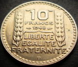 Moneda istorica 10 FRANCI / Francs - FRANTA, anul 1948 * cod 4368 = UNC, Europa