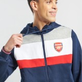FC Arsenal hanorac de bărbați cu glugă Full Zip colour - M