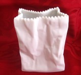 VAZA PORTELAN MAT BISCUIT ROSENTHAL DO NOT LITTER