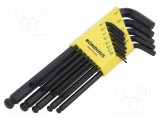 Set chei &icirc;n ţoli imbus sferic ProTanium&reg; BONDHUS, 13 bucăți, oțel lung