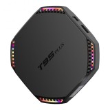Mini PC Tv Box Techstar&reg; T95 Plus, Procesor RK3566, Android 11, UHD 8K, HDR, 8GB RAM LPDDR4, 64GB ROM, WiFi 5G, Bluetooth, Telecomanda