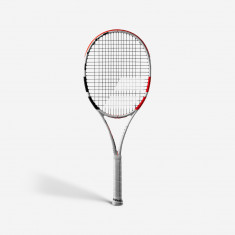 Rachetă Tenis Babolat Pure Strike 100 Alb-Roșu Adulţi