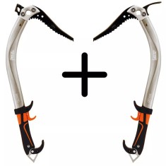 Set de pioleți PETZL Quark Hammer/Adze