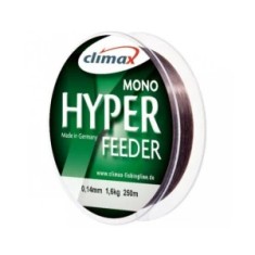Fir monofilament Climax FIR HYPER FEEDER 250M 0.14mm Dark Brown foto