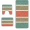 Set covorase baie 3 piese, Model Geometric 60x100cm