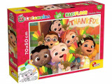 Puzzle de colorat maxi - Cocomelon si prietenii (60 piese) PlayLearn Toys, LISCIANI