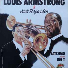 Vinil Louis Armstrong, Jack Teagarden ‎– Satchmo Meets Big T (M) NOU ! SIGILAT !