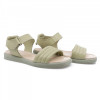 Sandale dama, Caspian, Cas-D-113, casual, 36 - 40, Piele naturala, Verde