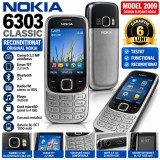 Cumpara ieftin Telefon Nokia 6303 Classic Reconditionat, Tastatura Fizica, Camera 3.2 MP, Carcasa Metalica, Bluetooth 2.0, 2G GSM