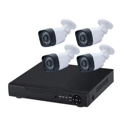 Sistem de supraveghere AHD cu 4 camere 2MP, IR, HD foto