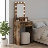 Cumpara ieftin Masa de Machiaj cu sertar Maro 50 x 41 x 140 cm Lemn compozit