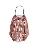 Cumpara ieftin Felinar incarcare solara otel gri franghie rosie Taiki &Oslash;15,5x19,5h