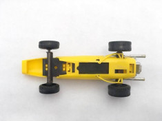 Jucarie veche masinuta formula 1 plastic, DDR, RDG, 14x5x3cm, colectie, vintage foto